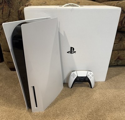 Sony PlayStation 5 DISC EDITION PS5 825GB Console CIB DualSense Controller +Game