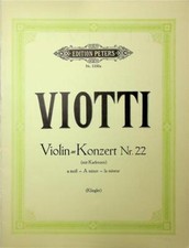 Viotti Violin Concert No. 22 for Violin and Piano