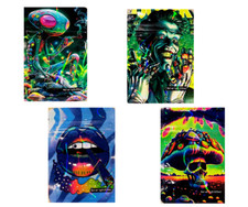 50Pc - 1 Gram mylar Bags  Smell proof Bags  Resealable zip lock bag  3" x 4"