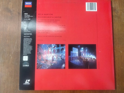 SIR GEORG SOLTI" BLUEBEARD'S CASTLE, BARTOK, 1992, LASER DISC. COME NUOVO - Picture 2 of 4