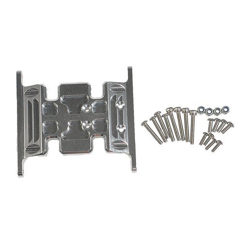 2PCS Piastra pattino centrale trasmissione in metallo per accessorio cingolato assiale SCX10 1/10 - Foto 2 di 19