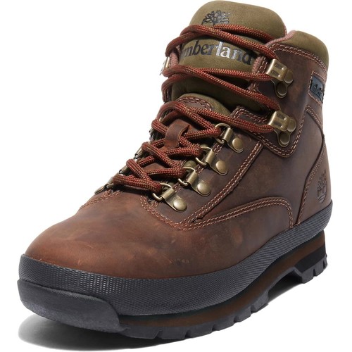 Stivali Timberland da uomo in pelle premium E/Hiker resistenti da passeggio escursionismo - Regno Unito 8-12,5 - Foto 3 di 10