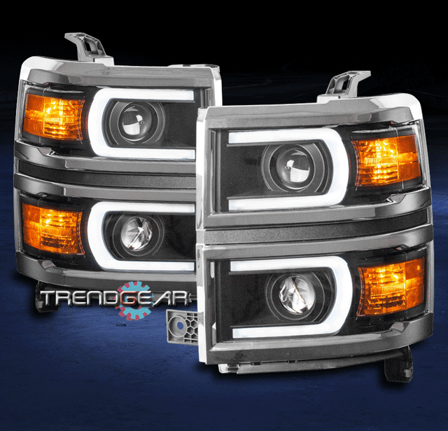 FOR 20142015 CHEVY SILVERADO 1500 TRUCK DRL LED PROJECTOR HEADLIGHT