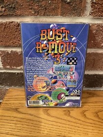 Bust-A-Move 3 Sega Saturn - Complete With Manual and Registration Card