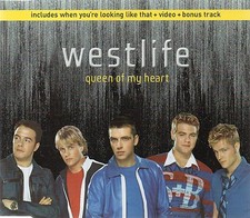 WESTLIFE - QUEEN OF MY HEART (3 tracks plus video, CD single)