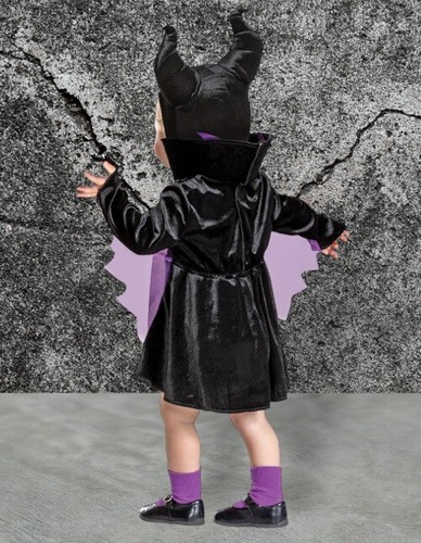 Disney Baby Villain “MALEFICENT” Dress-Up Halloween Costume Size 12-18 Months - Picture 3 of 4