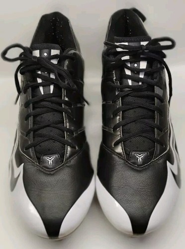 Nike Super Speed D Low Football Cleats Black/White 318745-001 Mens Size 13.5 - Picture 2 of 8