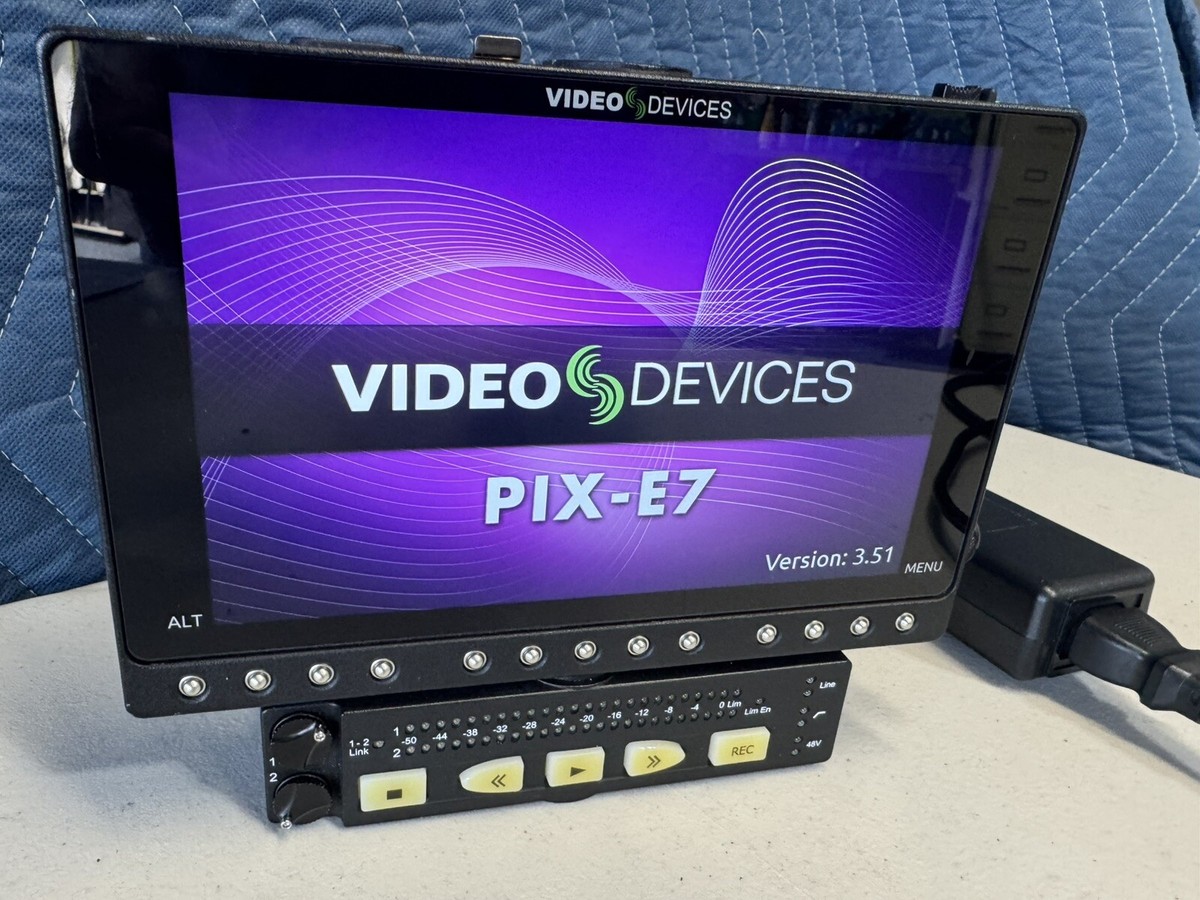 Video Devices PIX-E7 Monitor - 4K Video & Audio Recorder | eBay
