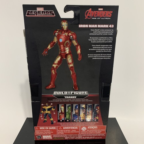 Marvel Legends Infinite Series IRON MAN MARK 6” 43 Figur BAF Thanos 2015 Hasbro - Bild 4 von 4