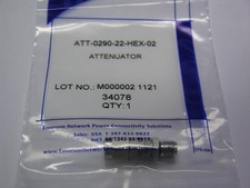 Midwest Microondas ATT-0290-22-HEX-02 M/FM 22db 18GHz 2W SMA Minipad Atenuador