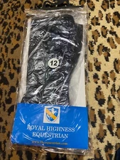 NEW ROYAL HIGHNESS CHILDS HALF CHAPS SIZE 12 AMARA SUEDE