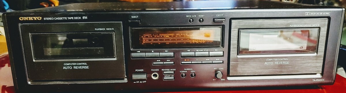 Onkyo dual cassette deck TA RW 311 B | eBay
