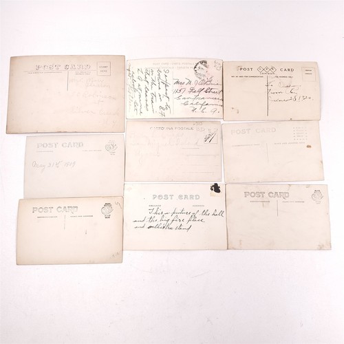 9 Echtbild Postkarten Seen, Flüsse, Teiche, Rinder, Wege, Häuser, Familie - Bild 3 von 3