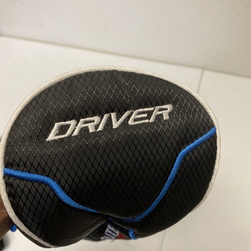 Top Flite JR Junior Hybrid & Driver Golf Head Cover Club Cover Black Nylon - Picture 6 of 7
