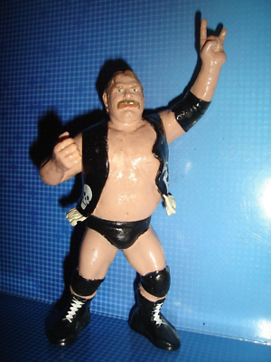 STAN HANSEN FIGURE HASBRO CUSTOM WWF WWE LOT WRESTLING RARE