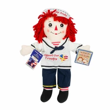 . Case of [12] 16" Raggedy Andy Doll - Support Our Troops .