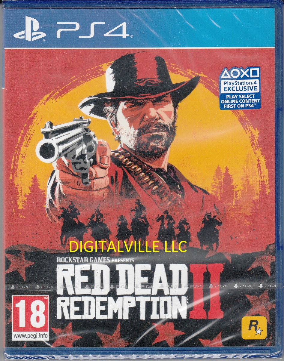 Red Dead Redemption PS4 Brand New Factory Sealed 710425478901