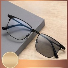 Photochromic Automatic Zoom Progressive Multifocal Anti-Blue-Ray Reading Glasses