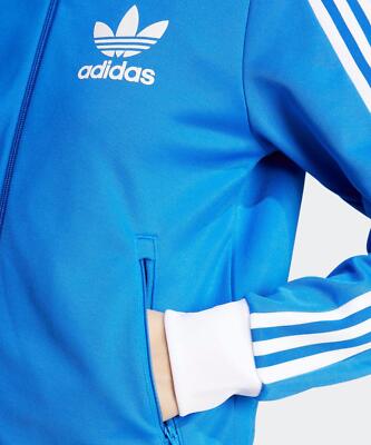 ◆adidas◆ Beckenbauer track top blue IY2223 CLOTHING - Heritage Track Top - Blue | adidas Oman