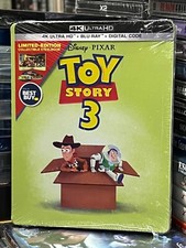 Disney Toy Story 3 (4k Ultra HD Blu-ray) Best Buy Limited STEELBOOK! BRAND NEW!