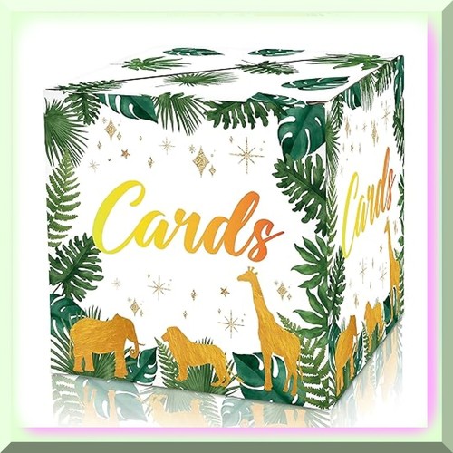 Charming Keepsake Baby Shower Card Box - Elegant Party Supplies & Decorations - Bild 7 von 7