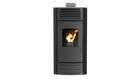 A+ Robin Wood Enya Air Pellet Stove 8 kW Black Pellet Fireplace Heating Control