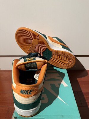 靴 Nike Dunk SB Low \"Legion Pine Kumquat\" Nike SB Dunk Low Legion Pine Kumquat 2014 Size 10 No Box | eBay