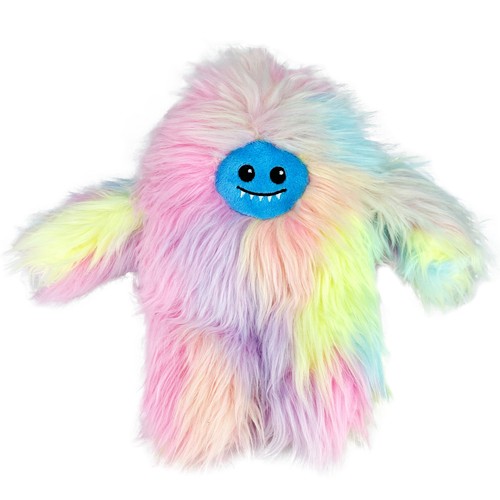 Rainbow Yeti Dog Toy