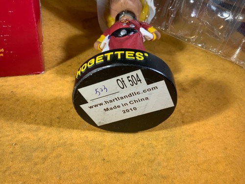 M8-88 WASHINGTON REDSKINS HOGETTES BOBBLE HEAD - STONEYETTE - AUTOGRAPHED - Picture 6 of 10