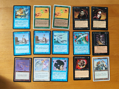 Magic The Gathering MTG 24 Karten alle Farben (rare, uncommon)