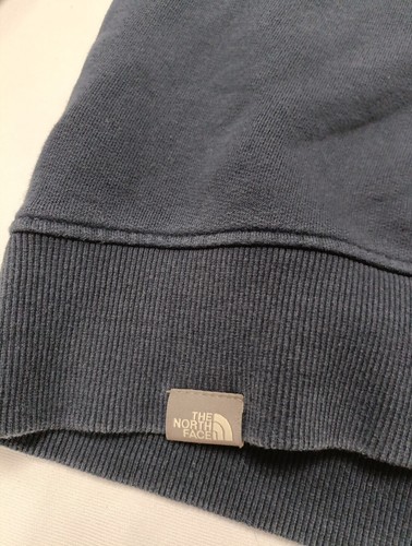 The North Face Pullover Hoodie XL Navy Blue Big Spell Out Logo - Picture 8 of 10