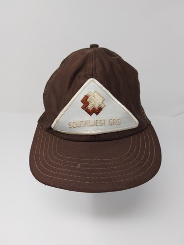 Vtg Southwest Gas Snapback Trucker Hat Made in USA Cap