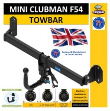Detachable Towbar Mini Clubman F54 2015on Swan Neck Tow Bar Electrics TBMW11VK