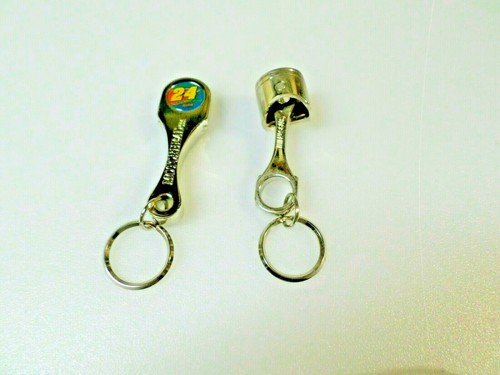 NASCAR PISTON KEYCHAIN & CONNECTING ROD BOTTLE OPENER KEYCHAIN - 2003  - Picture 1 of 3