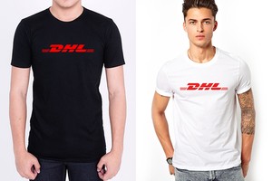 white black red graphic tee
