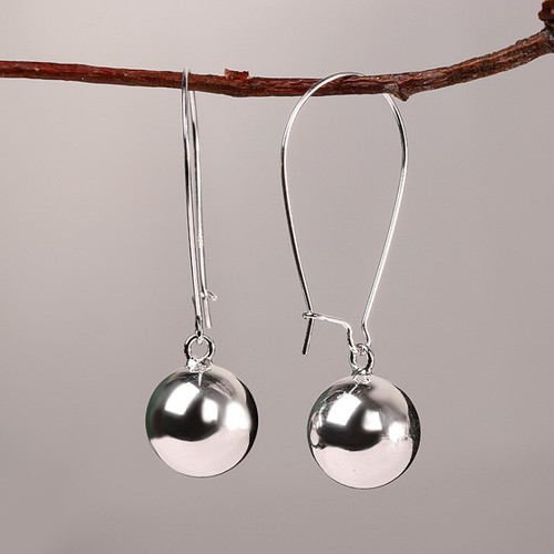 Orecchini a cerchio in argento sterling 925 a forma di mucca
