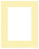 Passepartout 20X25 Cm - 13X18 Cm Crema