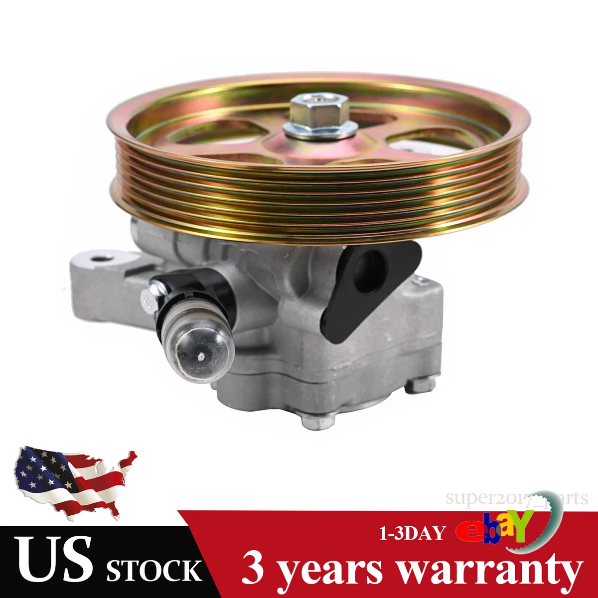 Bomba De Dirección Asistida Con Polea Para Honda Odyssey, Acura MDX, Pilot 2003-2013 - Nuevo Repuesto