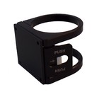 TEK208 Quick Release Fire extinguisher Flat base mount ( Black Anodized)