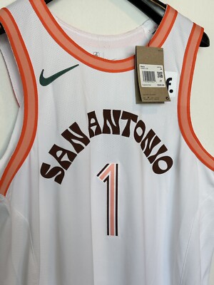 新品 未着用 NIKE Wembanyama San Antonio Spurs Jersey Nike San Antonio Spurs Icon Edition Wembanyama Black