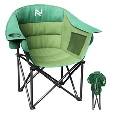 SLSY Sedia da Campeggio Sedie Portatile da Esterno con Borsa da Trasporto 20"W Seduta Sedia da Patio