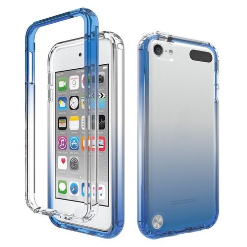 For ipod Touch 7 6 5 th Full Body Rugged Shockproof Gradient Clear Case Cover - Picture 12 of 14