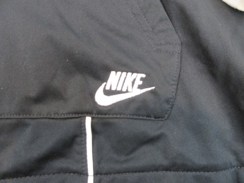 Nike Sweater Girls Large Black Full Zip Long Sleeve Logo Youth Kids Casual - Picture 7 of 17