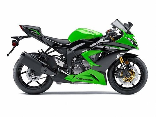 KAWASAKI NINJA ZX-6R 636 2013-2018 template vector EPS-PDF-CDR format - Bild 2 von 3