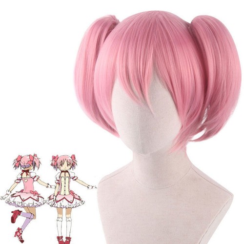 Anime Puella Magi Madoka Magica Kaname Madoka Cosplay Costume Pink Dress Outfit - Picture 7 of 9
