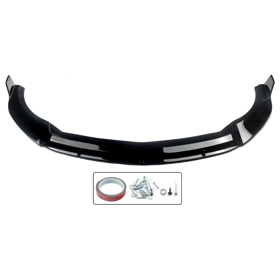 Frontspoiler Lippe A45 Style Schwarz Stoßstange für Mercedes A Klasse W176 15-18 - Bild 2 von 4