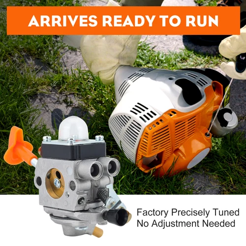 Carburador para recortadora de línea de combustible Stihl FS130 FS130R FS110R FS110X FS110RX - Imagen 10 de 11