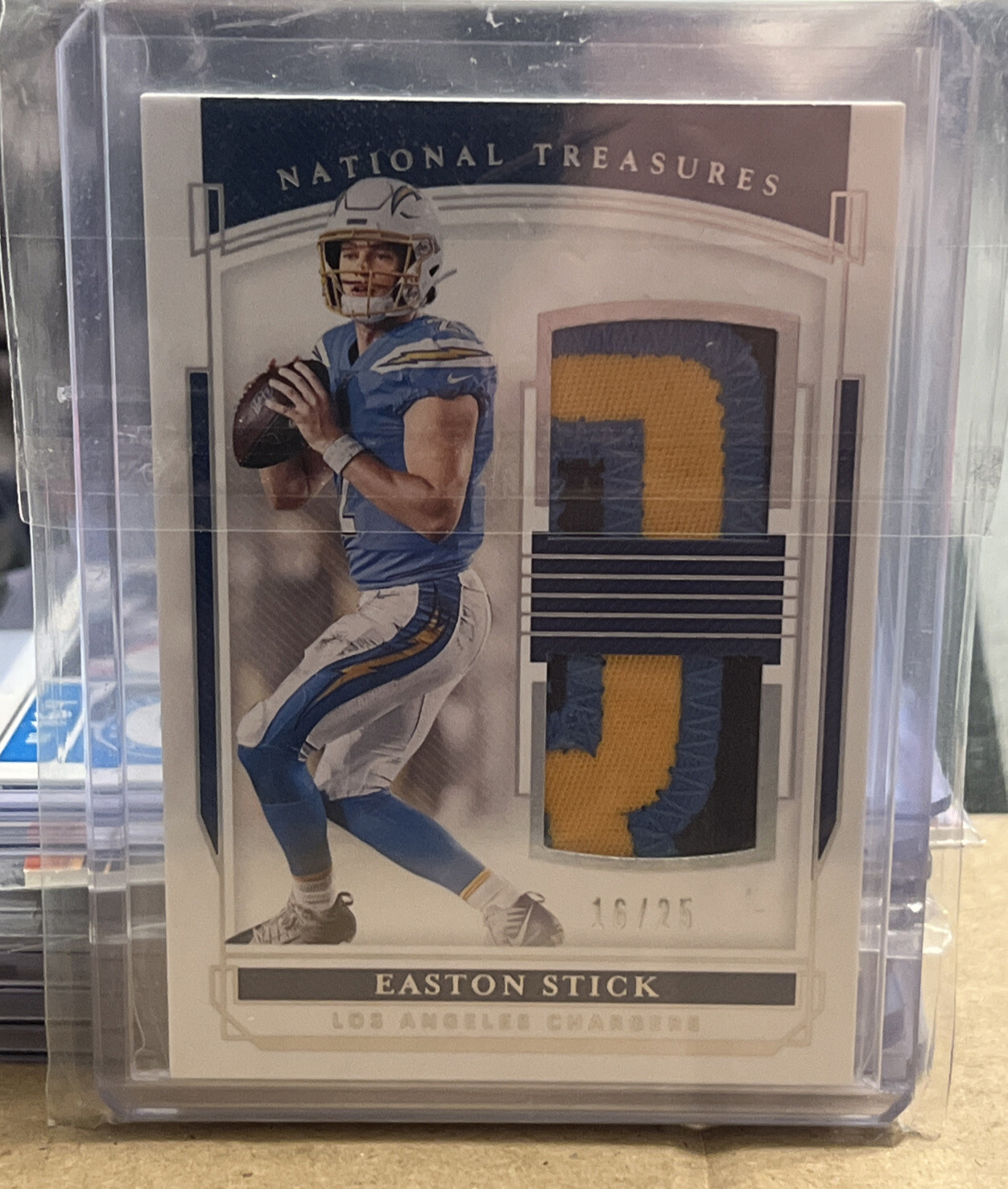 Easton Stick Panini National Treasures Rookie Dual Materials #RDM14 Base