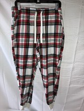 Old Navy Match The Family Unisex M Multicolor Plaid Pj Pants