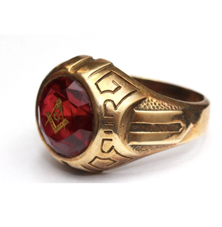アクセサリー 30s vintage college ring 10k gold 14 30s vintage college ring 10k gold 14